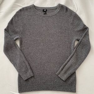 H&M Waffle Melange Sweater